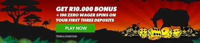 Africasino Welcome Bonus SA