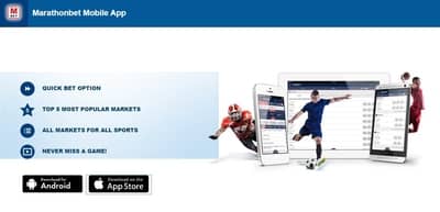 Marathonbet Mobile Betting App